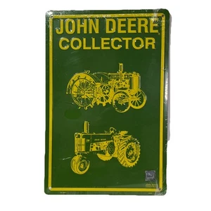 John Deere verde estaño colector o letrero de estacionamiento verde tractor distribuidor granja - Imagen 1 de 4