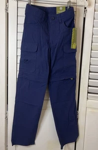 BSA Boy Scouts Of America Switchback2 Uniform Pants Youth 4/5 Zip To Shorts Nwt - Picture 1 of 6