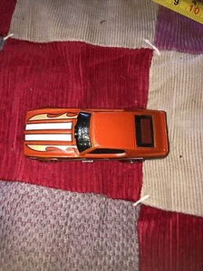 1977 Hot Wheels Pop-Up Hood Orange "Power", Made in Malaysia - Picture 1 of 7