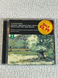 Giacomo Carissimi: Ezechias, Abraham Et Isaac, Tolle Sponza Corboz Audio CD - Bild 1 von 7