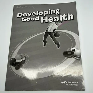 Abeka Developing Good Health 4 QUIZ TEST WORKSHEET KEY Very Good, Clean Cond. - Imagen 1 de 1