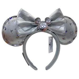 DisneyParks Loungefly 100 Year Minnie Mouse Bow Ears Mickey Headband Ears - Picture 1 of 4