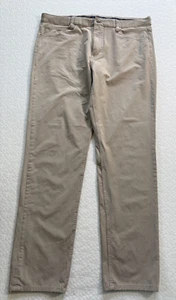 Pantalón de rendimiento caqui Vineyard Vines para hombre talla 35x32 - Imagen 1 de 6
