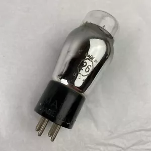 Marvin by RCA TYP 26 TRIODE RÖHRE ST graviert ANTIKES RADIO GETESTET 78 - Bild 1 von 3