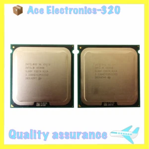 2pcs Intel Xeon X5470 Quad-Core 3.3GHz 1333MHz 12M Processor Socket J 771 CPU - Picture 1 of 5