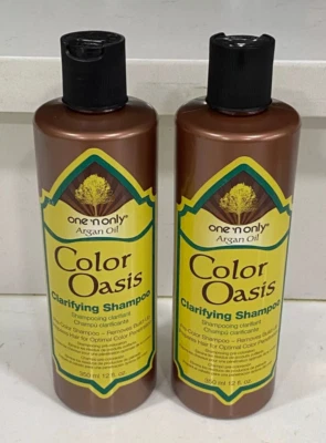 2-Pack - One ‘n Only Argan Oil Color Oasis Clarifying Shampoo - 12 oz (each) - Image 1 of 2