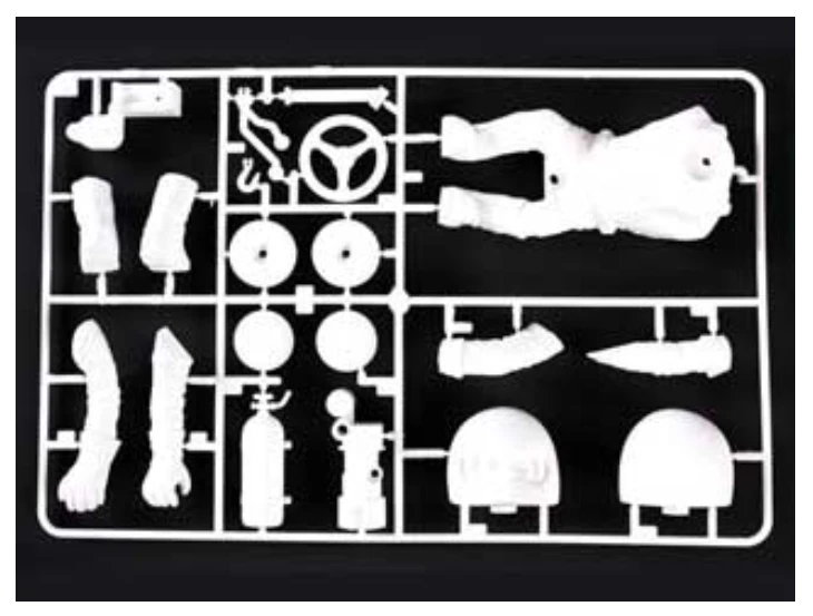 Jeu de figurines pilotes Tamiya OP.1496 WR-02 (type carrosserie complet) - Photo 1/1
