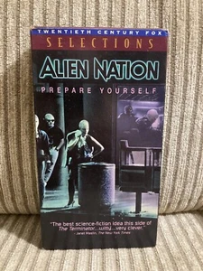 Alien Nation VHS Tape Prepare Yourself Sci Fi Tested - Picture 1 of 2