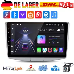 32GB Android 13 10,1" Autoradio GPS Navi Wifi FM Für VW Passat B7 2010-2014 +Kam - Bild 1 von 10