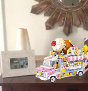 Ice cream Building Set Building Blocks Toy With light Vintage Childhood Serie - Picture 1 of 7