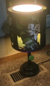 Nickelodeon Teenage Mutant Ninja Turtles TMNT Die Cut Table Lamp Kids Decor - Picture 1 of 6