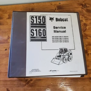 BOBCAT S150 S160 TURBO SKID STEER SERVICE MANUAL OEM 6902499 - Picture 1 of 10