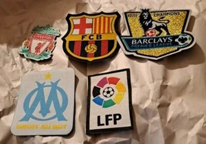 Soccer Sports Patch Lot Of 5 Various Fifa Futbol Uniform Artists Rare Collectors - Picture 1 of 4