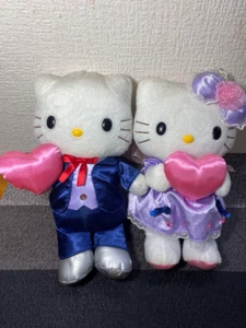 Muñecas de boda Sanrio Hello Kitty & Dear Daniel muñeca de bienvenida de peluche nupcial de JP - Imagen 1 de 5