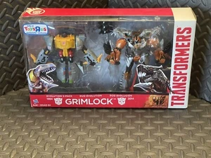 Transformers Age Of Extinction GRIMLOCK 84 & 2014 Evolution 2 Pack TRU Exclusive - Picture 1 of 5
