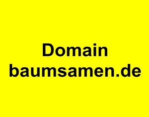 Domain baumsamen.de ( nur die Domain)