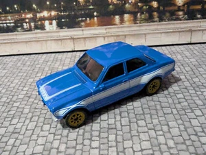 Mattel Fast & Furious Ford Escort RS1600 1/55 - Foto 1 di 6