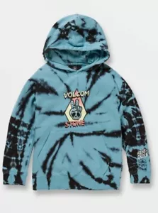 Volcom Kinder Caiden Farbstoff Kapuzenpullover - PAQ - Größe 4T/S - Neu mit Etikett - Bild 1 von 2