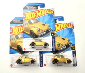 Hot Wheels Bumblebee Gold #186 186/250 - 2024 HW Screen Time -3pcs - Picture 1 of 1