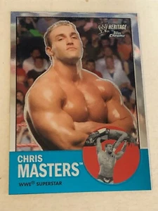 Chris Masters WWE Topps Heritage Chrome Wrestling Trading Card 2007 #42 - Picture 1 of 2