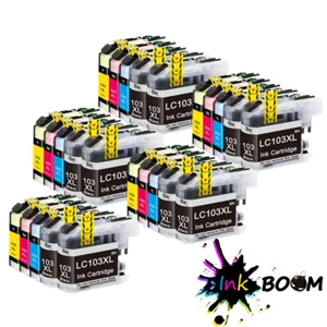 Cartucho de 25 tintas se adapta a Brother LC103 MFC-J4710DW MFC-J475DW MFC-J6520DW J875DW - Imagen 1 de 1