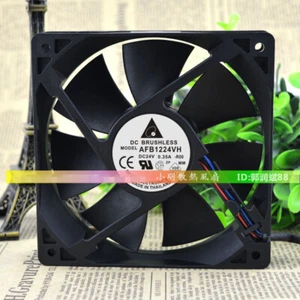 Delta AFB1224VH 12025 24V 0.35A double ball inverter cooling fan - Picture 1 of 3