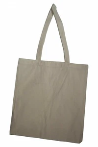 80 Baumwolltragetasche Stofftasche Taschen Einkaufstasche UNBEDRUCKT 38x42+70 - Bild 1 von 1