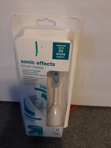 Up & Up Sonic Effects Replacement Brush Heads 3pk New - Picture 1 of 2