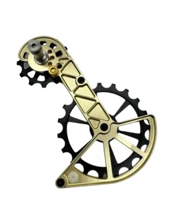 Kogel Kolossos Shimano GRX and RX800 Oversized Pulley Cage Gold - Picture 1 of 4