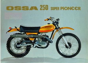 OSSA SUPER PIONEER SHOCKS NEW SET OSSA MOUNTAINEER SHOCKS SET NEW OSSA PARTS - Picture 1 of 5