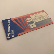 Billy Joel Montreal Forum Concert Tour Ticket - August 22 1990
