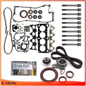 ✅Fits Kia Rio5 1.6L 1599CC 06-10 Head Gasket Bolts Set Timing Belt Kit Tensioner - Picture 1 of 23
