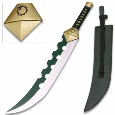SPEED SHIP Meliodas' Demon Sword Lostvayne Green and Silver Blade