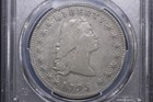 1795 Flowing Hair Dollar, B-5, Pcgs Vf Details w/Planchet Flaw