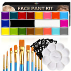 DONGERNIIU Face Painting Kit Oil Palette, Professional Face Paint Flash Non Toxi
