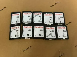 10PCS SANDISK 8GB SD C4 Memory card - Picture 1 of 2