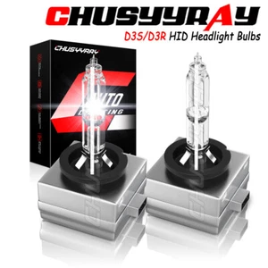2PCS D3S 6000K 66340 66340HBI 42403 42302 HID XENON HEADLIGHT BULBS SET White - Foto 1 di 10