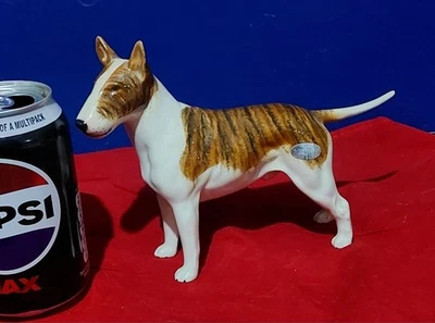 Rare Beswick * BRINDLE BULL TERRIER* Romany Rhinestone 970 (Show Dog) Excellent  - Image 1 of 4