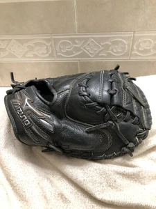 Mizuno GXC-95Y Fully Broken In Game Ready 33" Baseball Catchers Mitt Right Throw - Bild 1 von 20