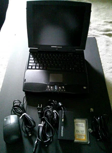 Compaq Presario 1247 - Laptop Computer w/ Windows XP Pro + Cords, Manuals, Case - Picture 1 of 19
