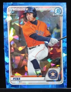 2020 Bowman Chrome Sapphire 1st Jeremy Pena BCP-61 Prospect Pre-RC Astro - Bild 1 von 1