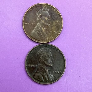 1950 s wheat penny  - Picture 1 of 2