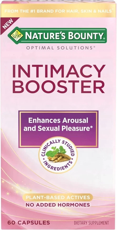 Nature's Bounty Optimal Solutions Intimacy Booster,60 粒胶囊 - 有效期至 02/26 — 第 1/1 张图片