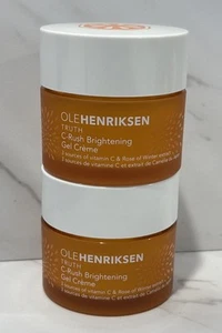 2 Ole Henriksen C-Rush Brightening Gel Crème Facial Moisturizer 1.2 oz NWOB - Picture 1 of 3