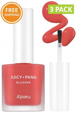 A'PIEU Juicy-Pang Water Blusher [Popping Cherry - RD01] (0.31 fl oz) - (3 Pack) - Image 1 of 4