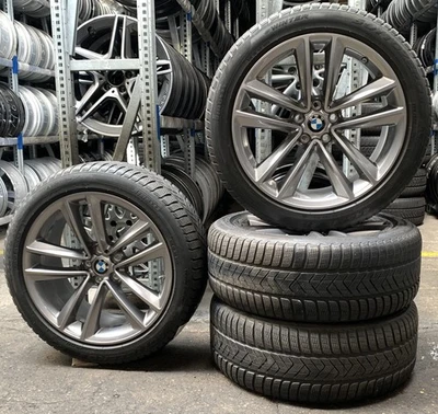4 Orig BMW Winterräder Styling 630 245/45 R19 102V 6er G32 7er G11/12 6881665 32 - Bild 1 von 3