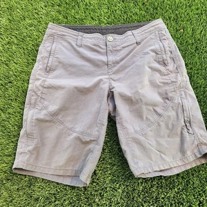 Kuhl Damen Shorts Größe 14 Freizeit grau Outdoor Wandern Camping Taschen Shorts - Bild 1 von 10