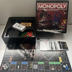 Five Nights at Freddys Monopoly 2018 GameStop Exclusive 100% Complete Box Issues - Bild 1 von 17