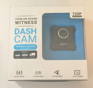 Cámara de tablero automotriz Pilot On-Board Witness 720p tarjeta SD de 8 GB incluida nueva en caja - Imagen 1 de 6