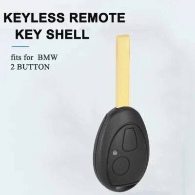 2 buttons for Remote Key Shell Case for BMW Mini Cooper 2003 2004 2005 2006 2007 - Image 1 of 4